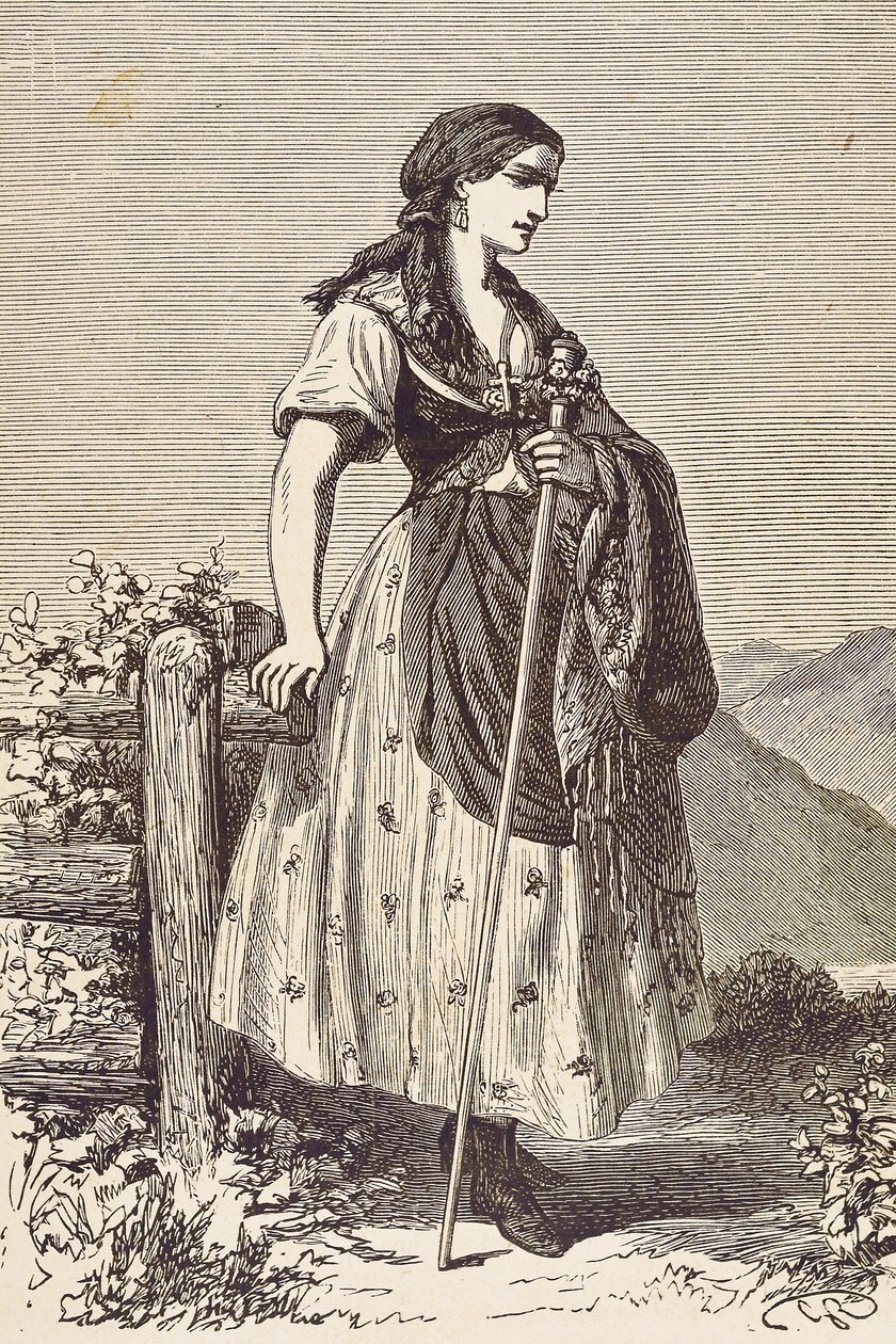 Moravian Woman by Unknown artist