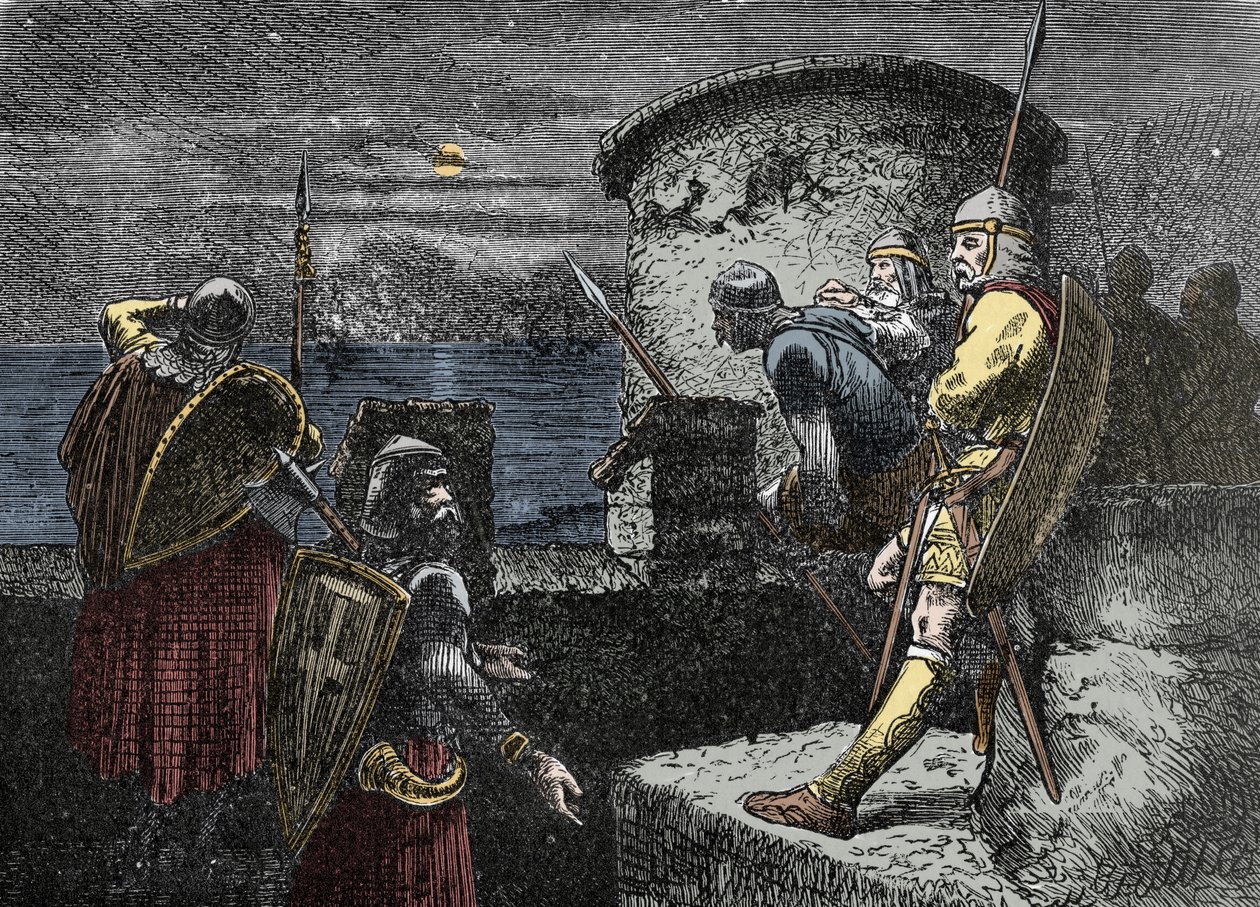 On the Lookout for Northmen by Unknown artist