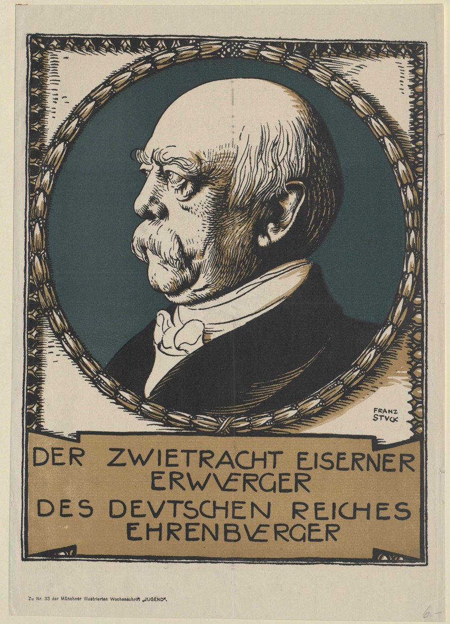 Otto Count of Bismarck by Unknown artist