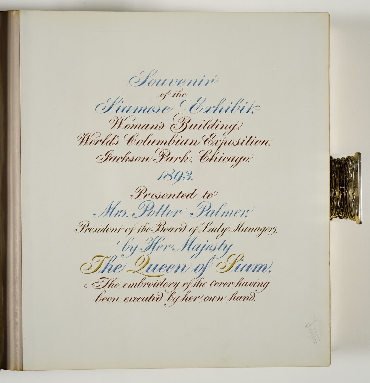 Page in photograph album by Unknown artist