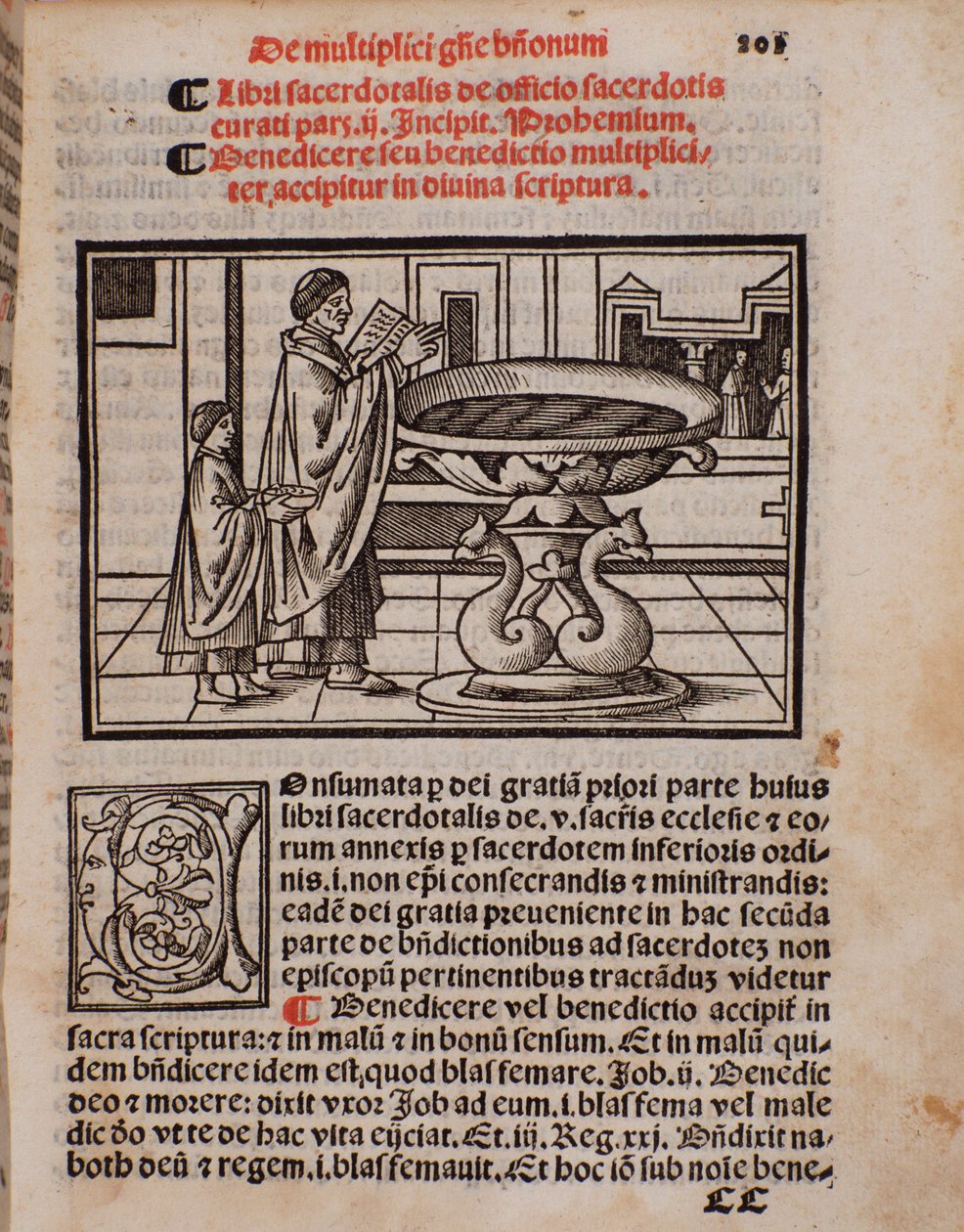 Page of the liturgy book Liber Sacerdotalis by Castellini by Unknown artist