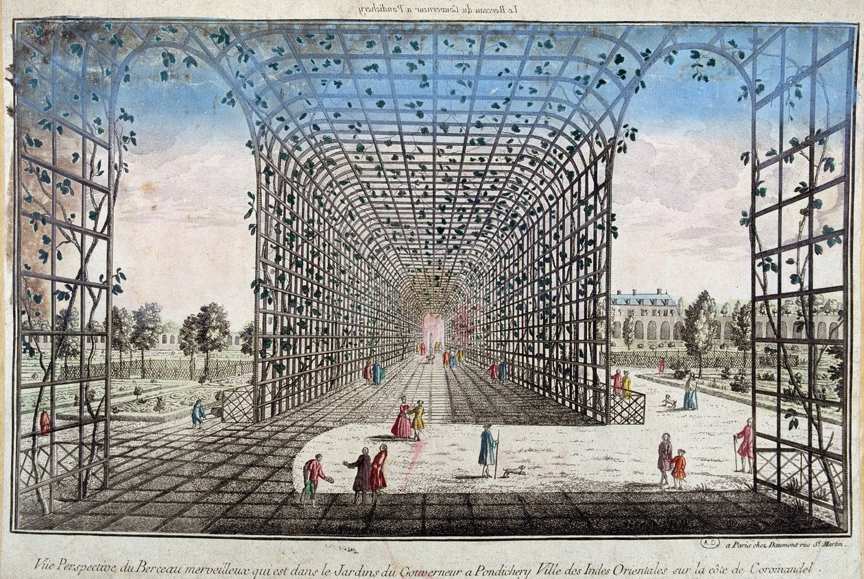Perspective view of the wonderful cradle that is in the Governor