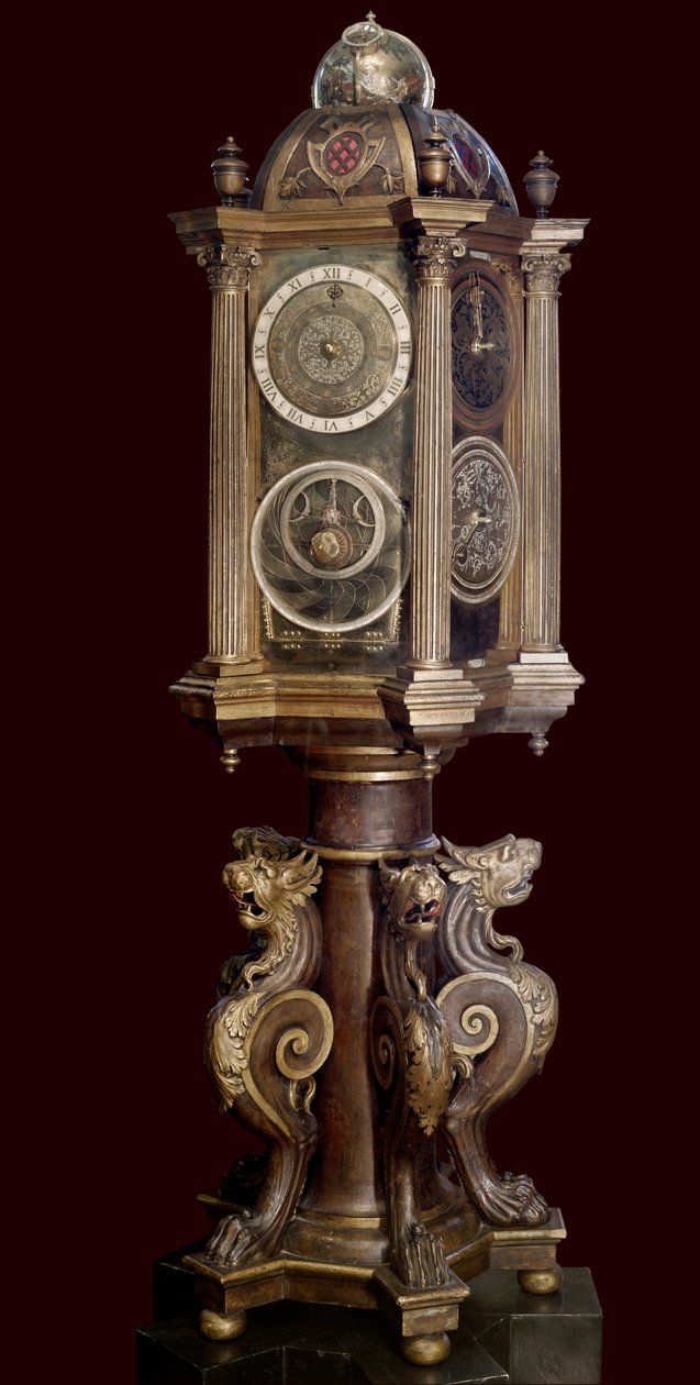 Planetary Clock (Astronomical Machine). 16th century. Musee Guimet