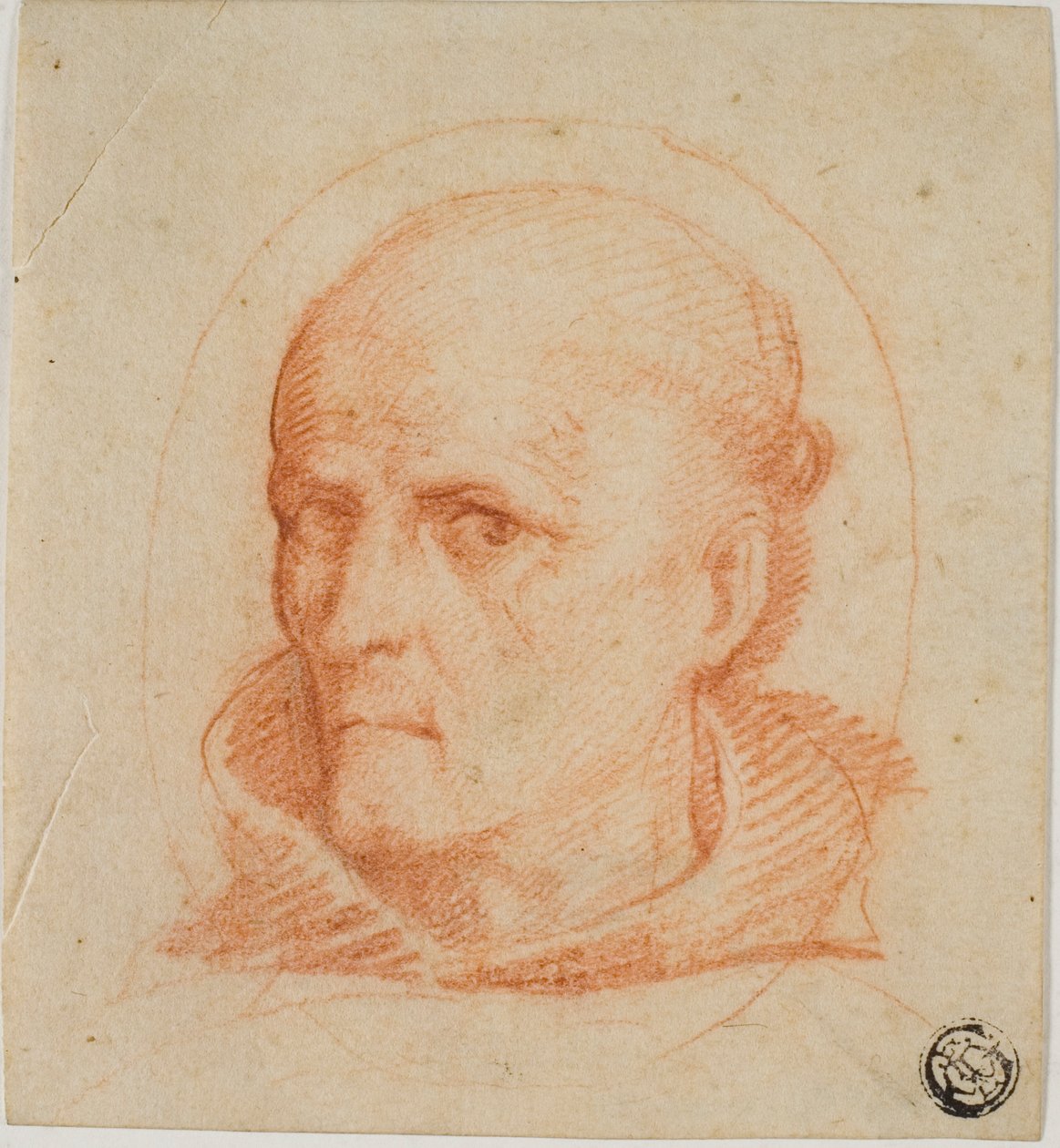 Portrait Head of Franciscan Monk by Unknown artist
