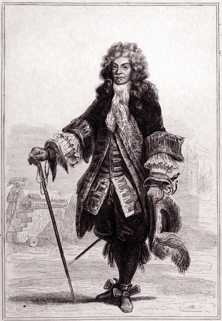 Portrait of Abraham, Marquis Duquesne, French sailor by Unknown artist