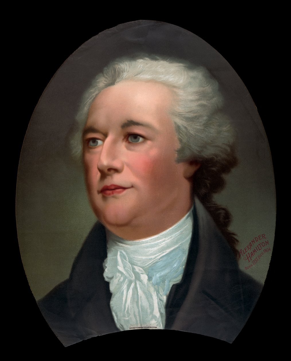 Portrait of Alexander Hamilton by Unknown artist