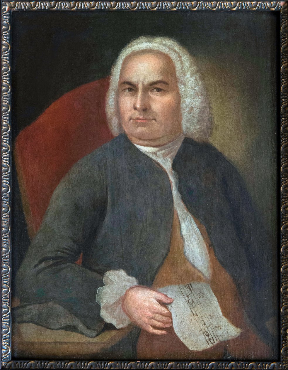 Portrait of Johann Sebastian Bach by Unknown artist