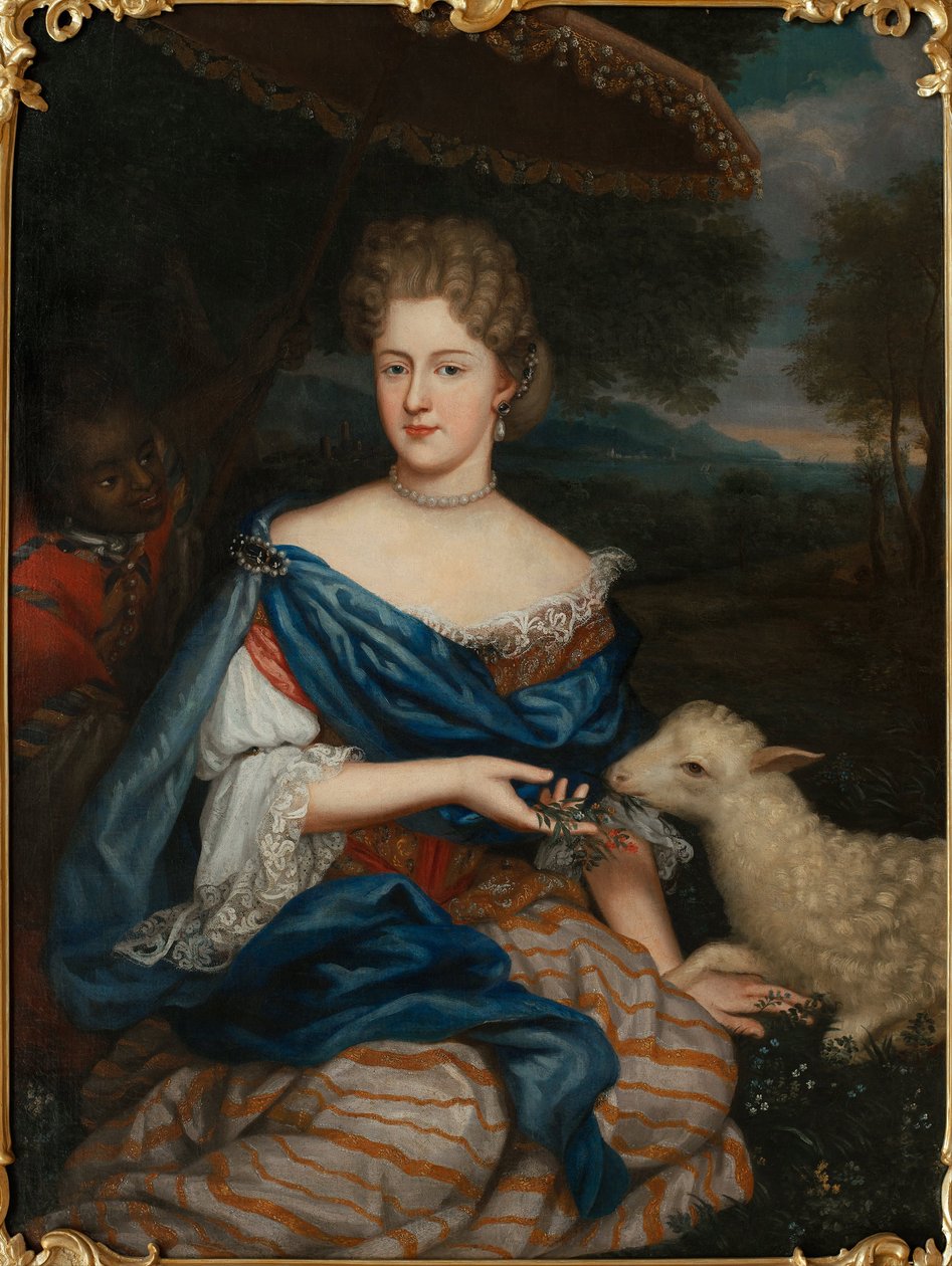 Portrait of Maria Karolina Sobieska by Unknown artist