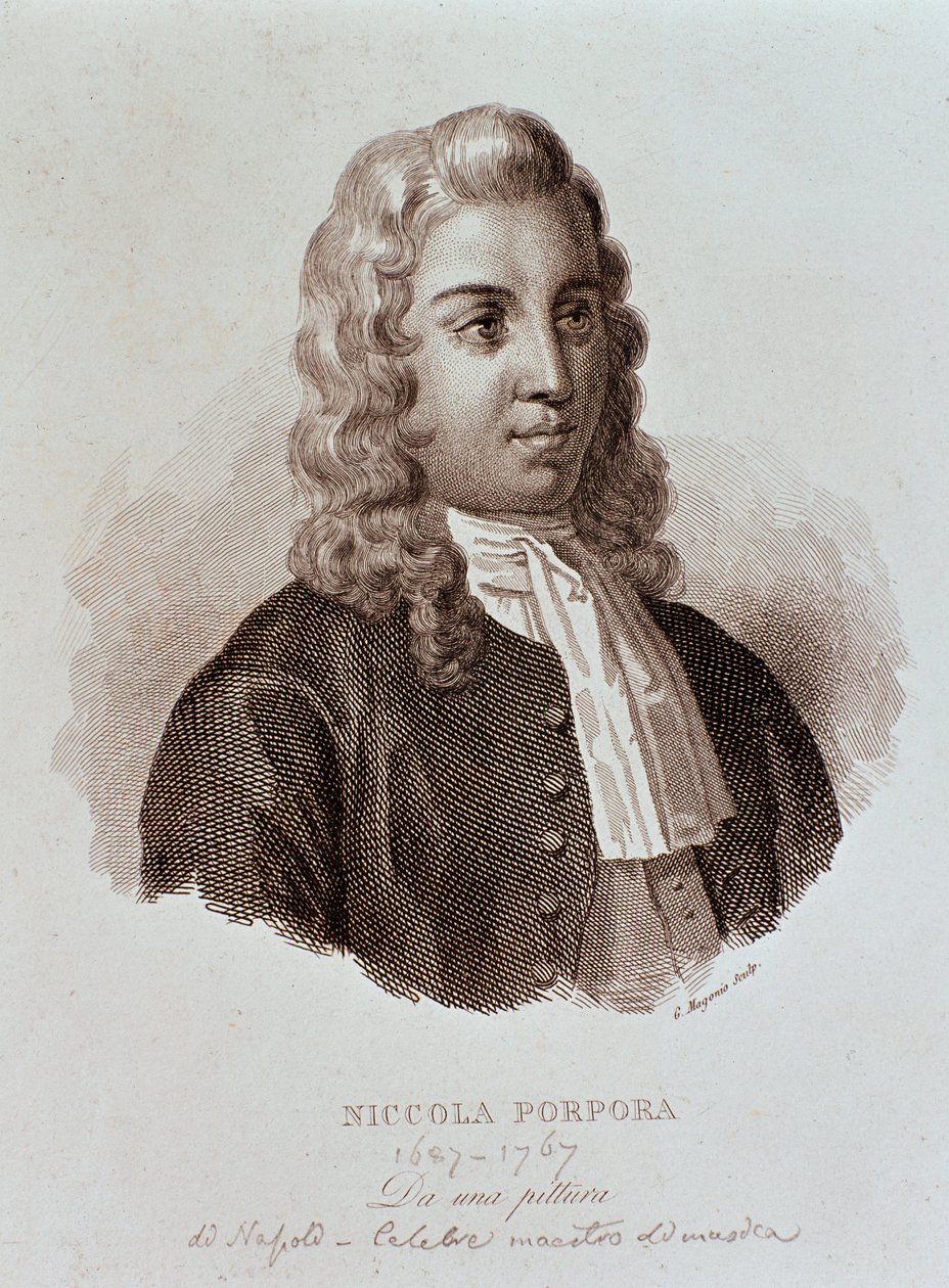 Portrait of Niccola Porpora by Unknown artist