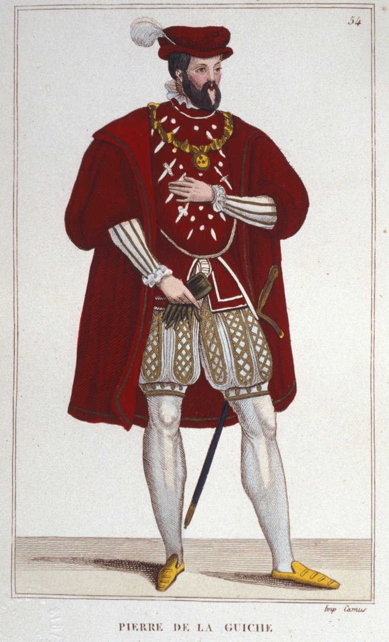 Portrait of Pierre De la Guiche (1464-1544), knight, councillor and chamberlain of the king, bailiff of Autun and Mâcon, ambassador, Lord of Guiche and Chaumont by Unknown artist