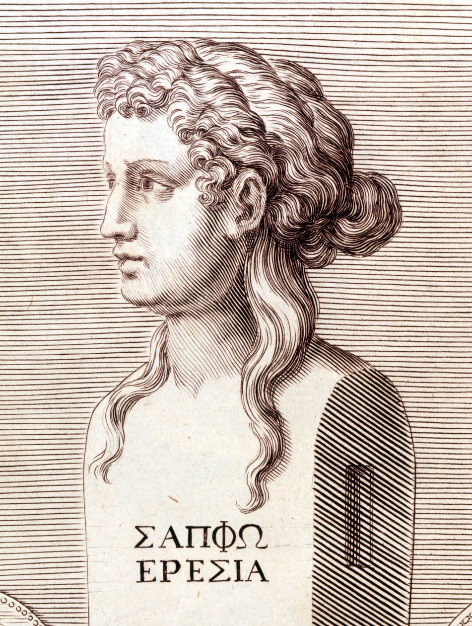 Portrait of Sappho by Unknown artist