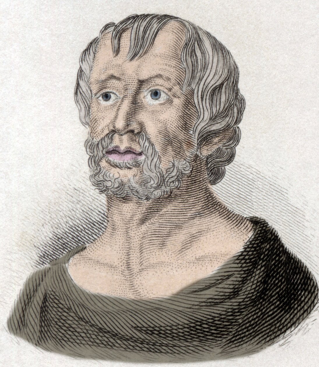 Portrait of Seneca (Lucius Annaeus Seneca, 4 BC-65 AD), Philosopher of the Stoic School, Playwright and Roman Statesman by Unknown artist