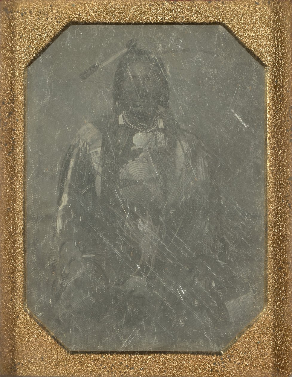 Portrait of an American Indian Man by Unknown artist