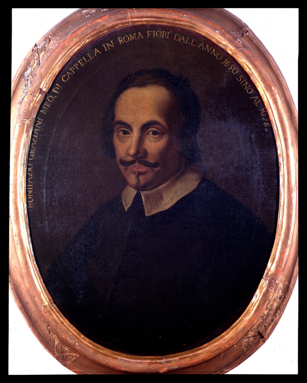 Portrait of Italian composer Bonifazio Graziani by Unknown artist