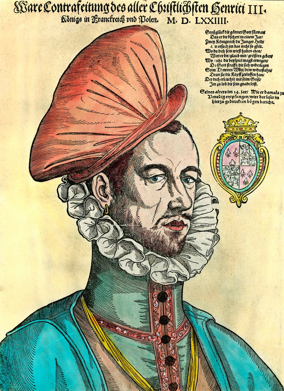 Portrait of Henry III, King of France by Unknown artist