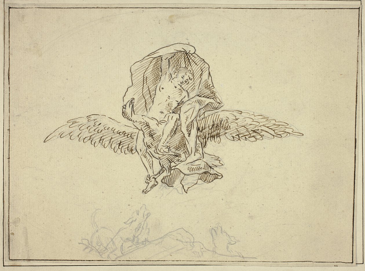 Rape of Ganymede by Unknown artist