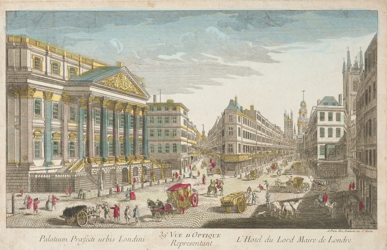 Residence of the Lord Mayor of London by Unknown artist