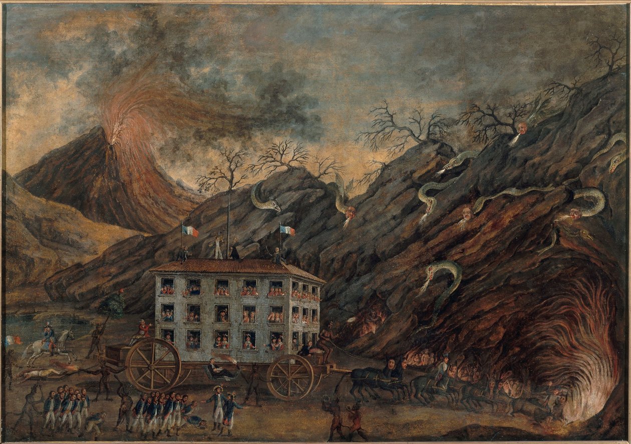 Satirical Allegory of a Descent into Hell by Unknown artist