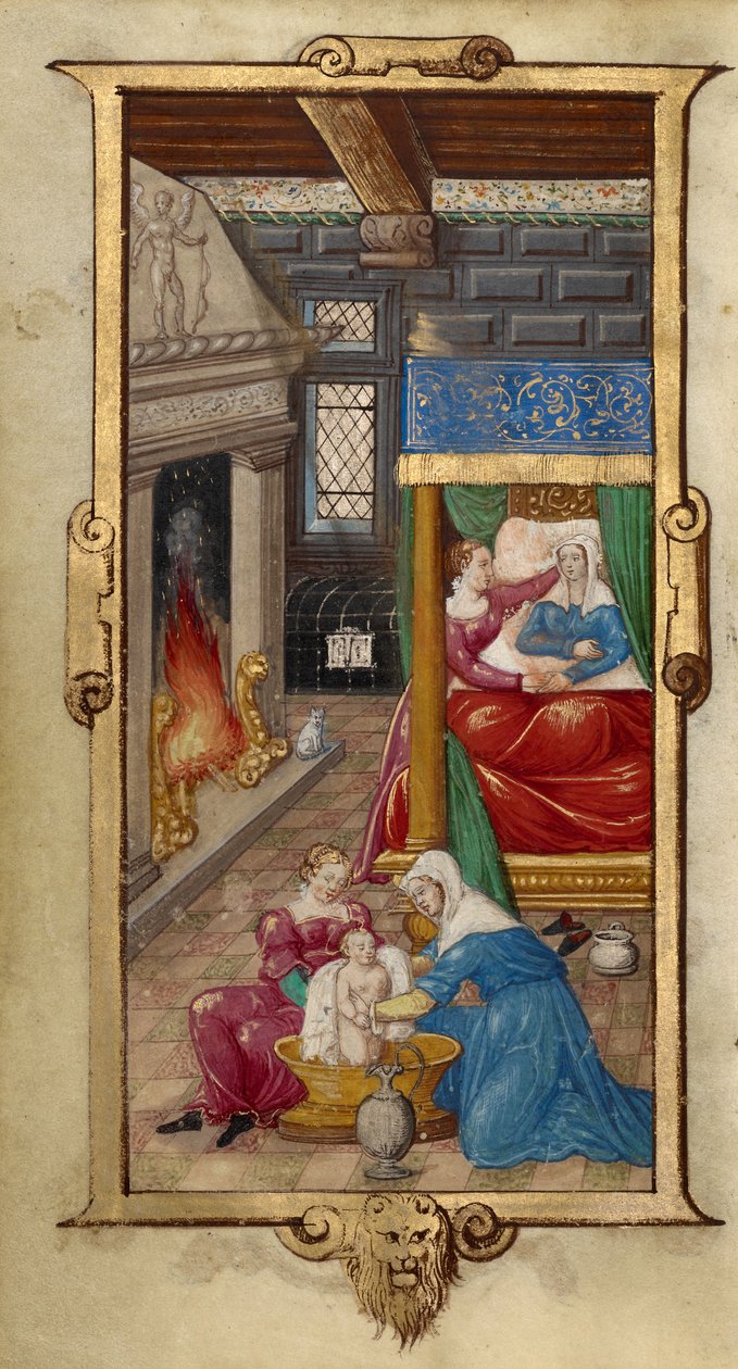 The Birth of the Virgin by Unknown artist