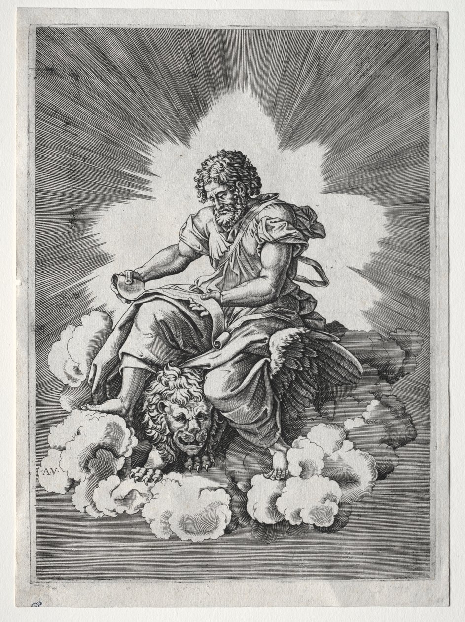The Four Evangelists: St. Mark by Unknown artist
