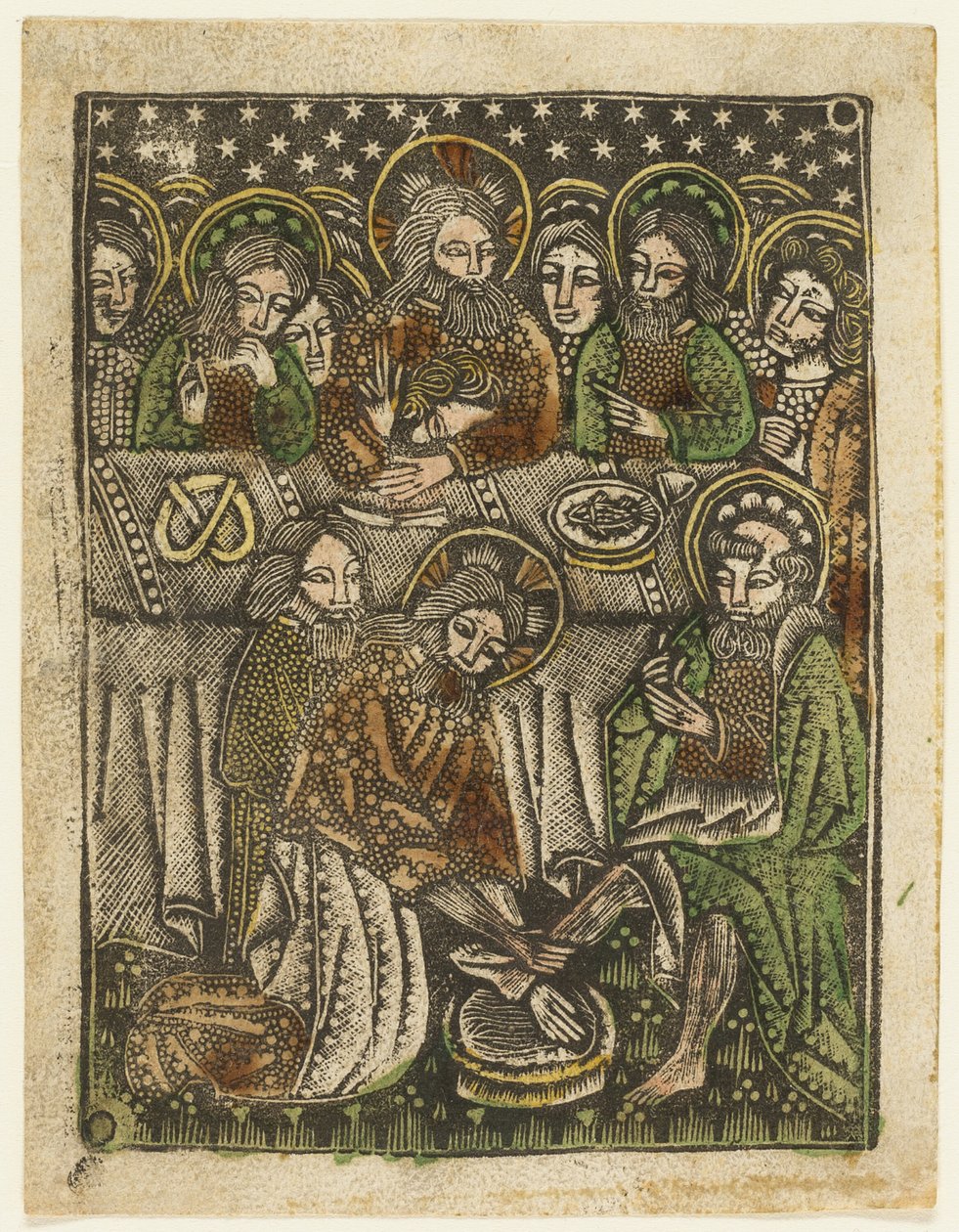 The Last Supper and Christ Washing the Feet of the Apostles by Unknown artist