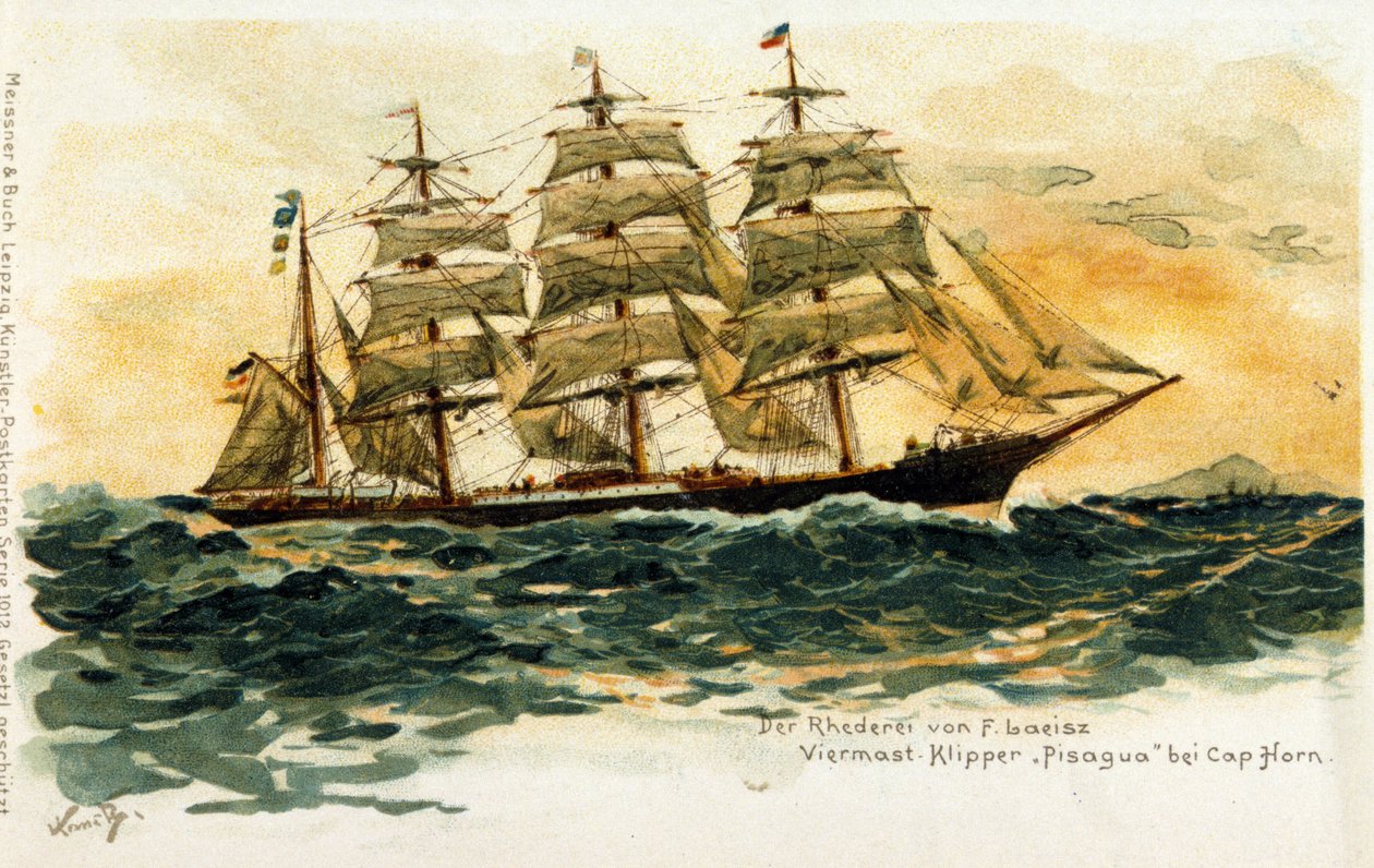 The Pisagua Clip at the Cape Horn by Unknown artist