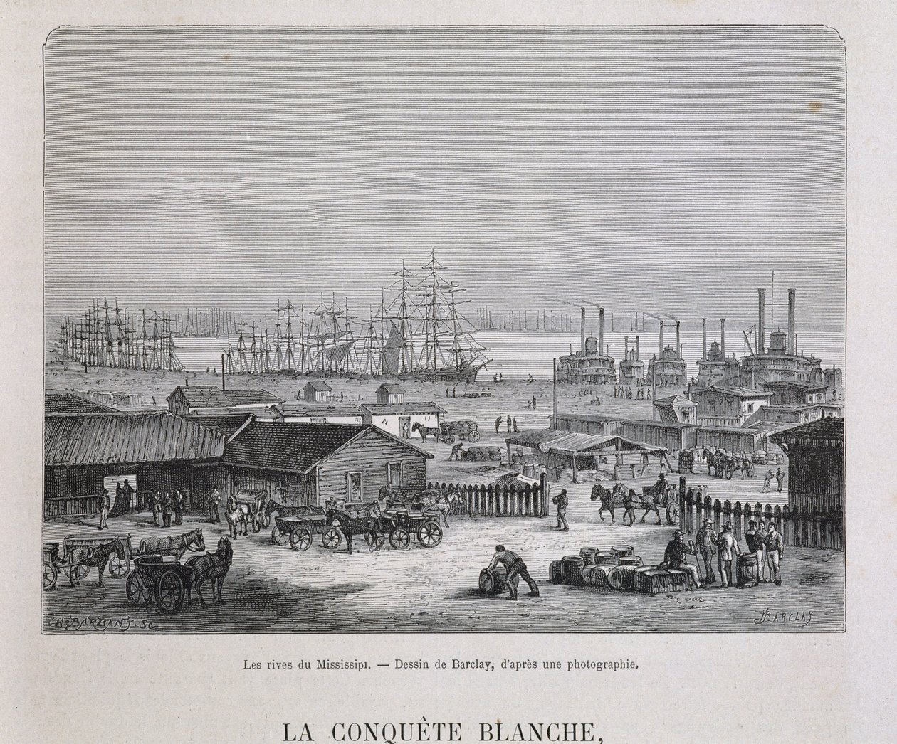 The banks of the Mississippi - in 