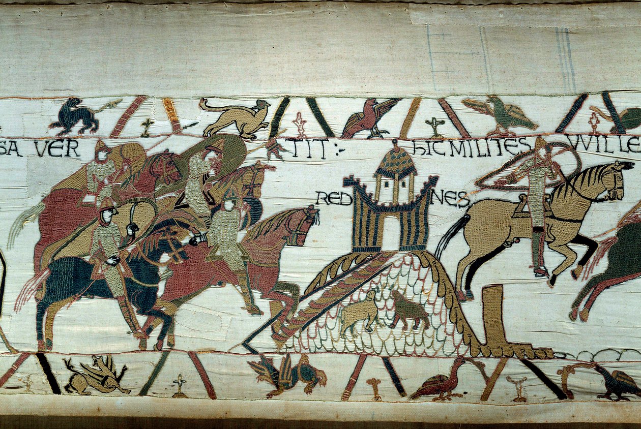 The Conquest of Brittany by the Duke of Normandy William the Conqueror (1027-1087): The Capture of Rennes (Detail) by Unknown artist