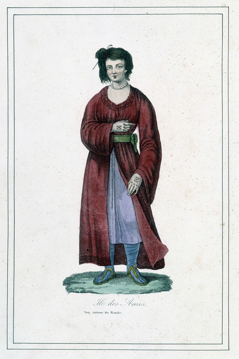 Woman of the Island of Friends - in 