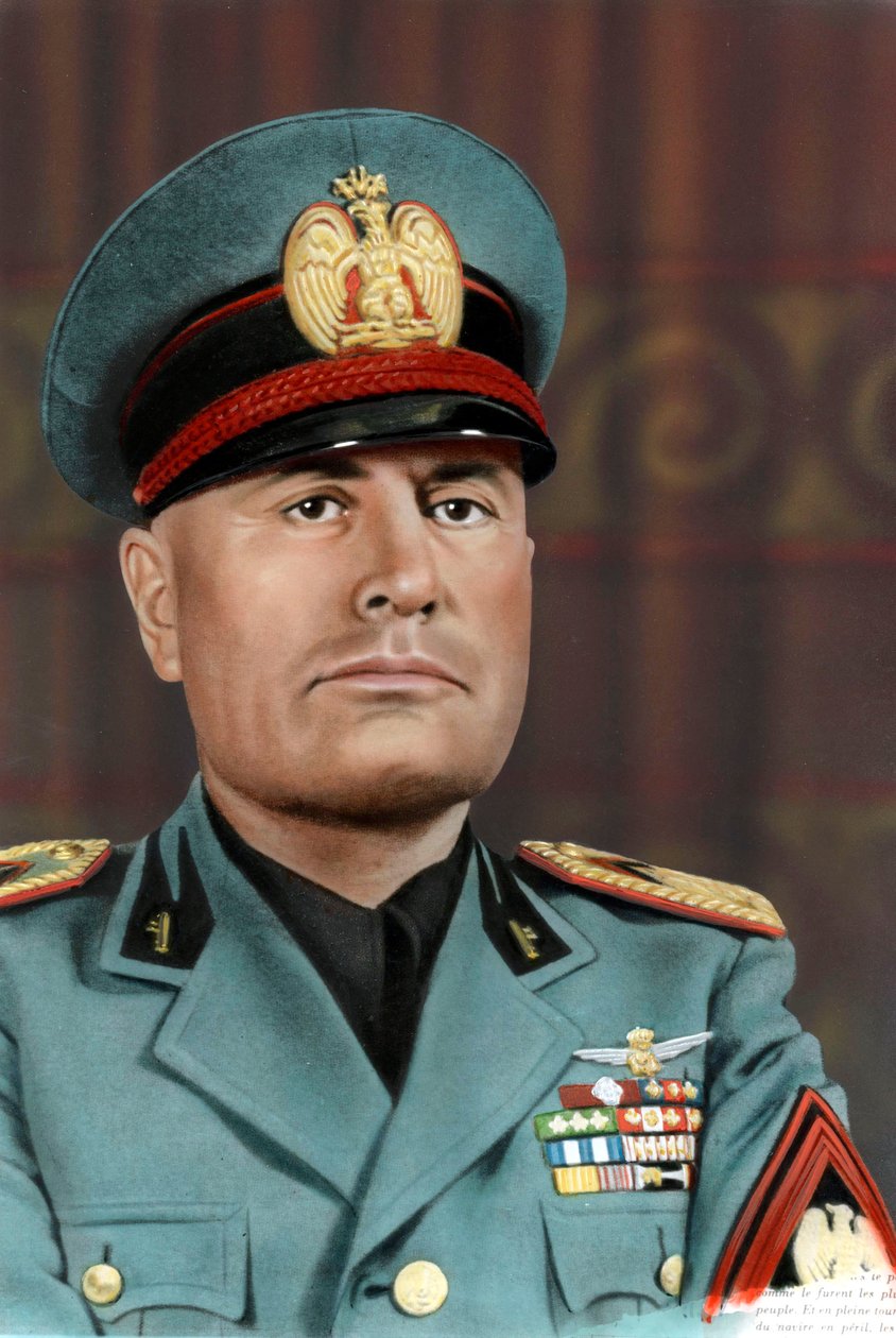 Benito Mussolini, 1940 by Unknown photographer