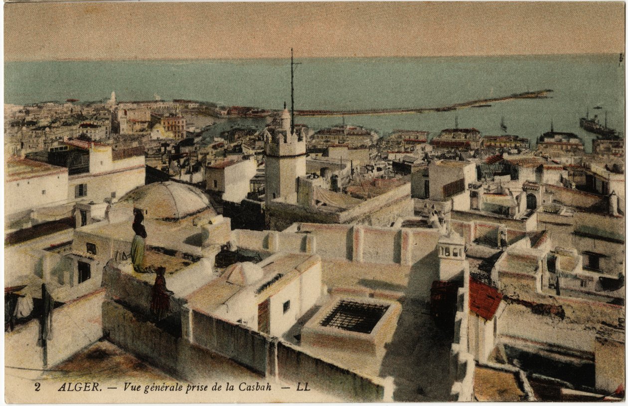 General View of the Casbah in Algiers, Algeria by Unknown photographer