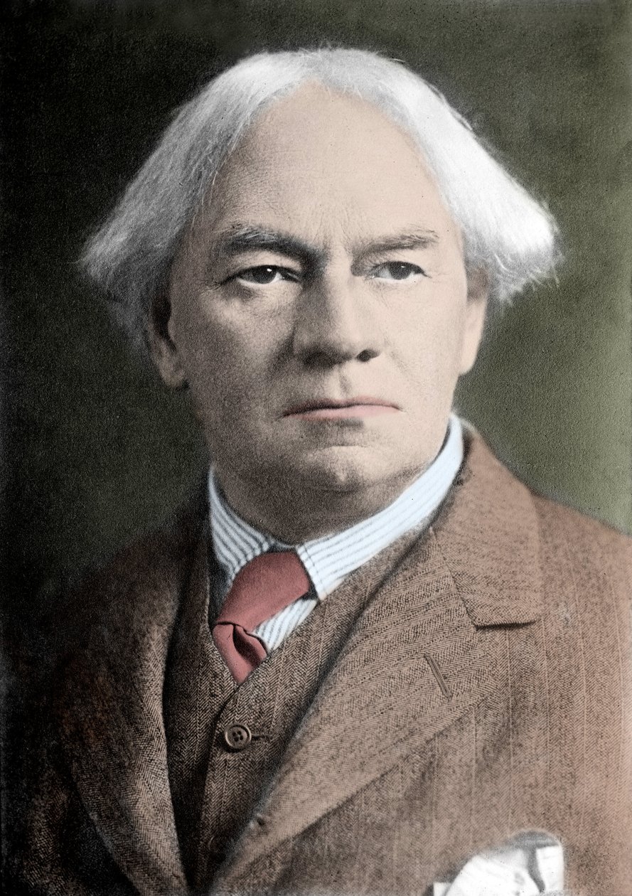 Portrait of Jerome K. Jerome, English Writer by Unknown photographer