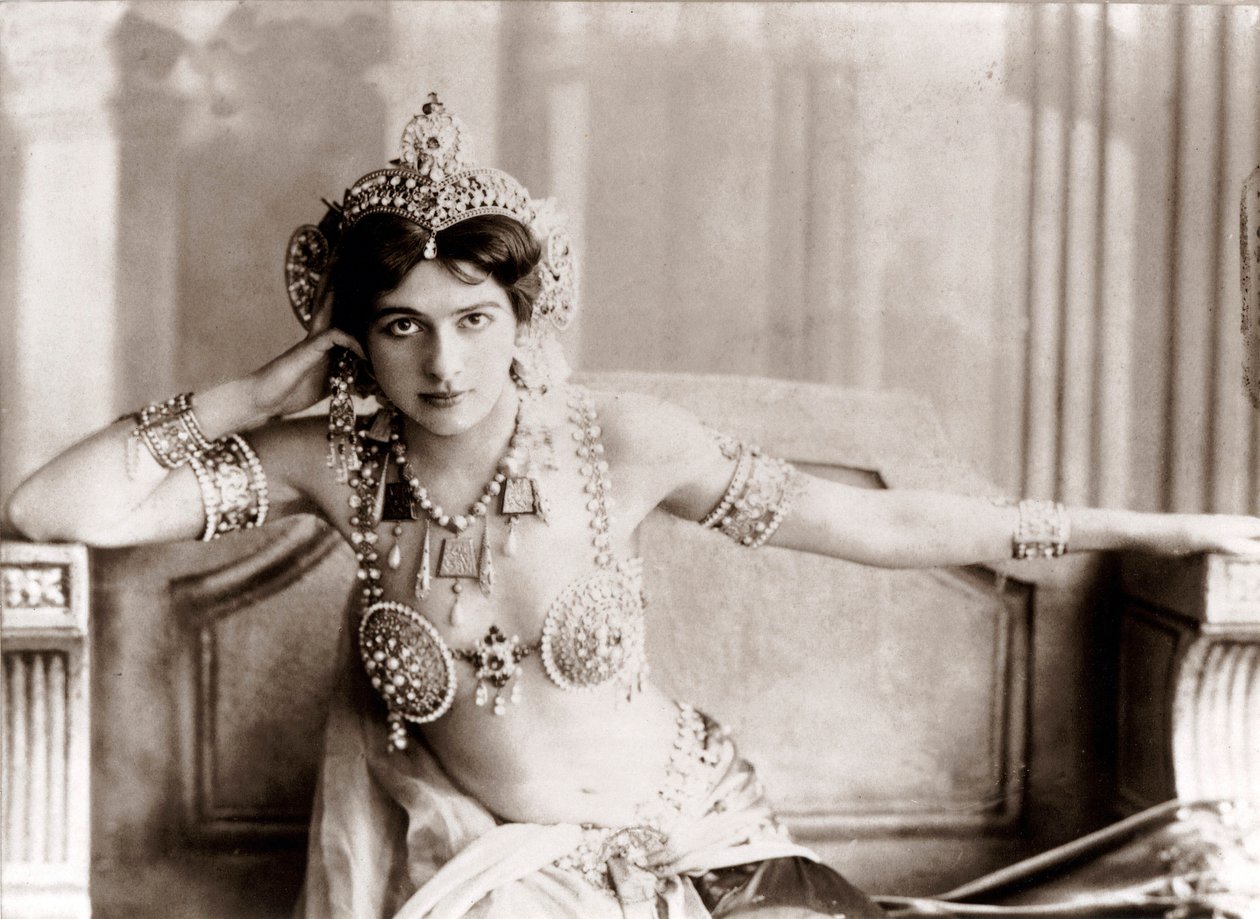 Portrait of Mata Hari, Dutch Dancer and Spy by Unknown photographer