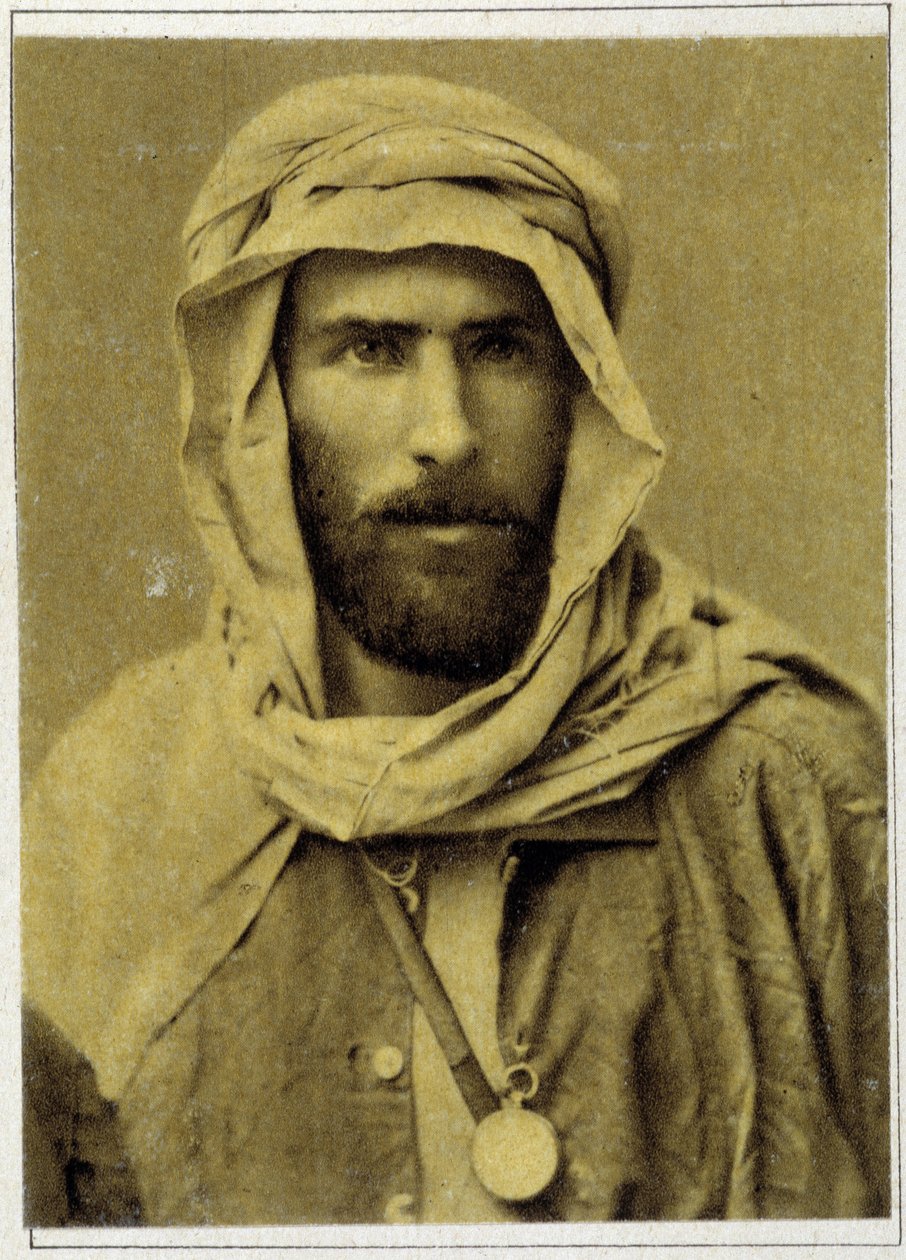 Portrait of Savorgnan de Brazza in 1882 by Unknown photographer