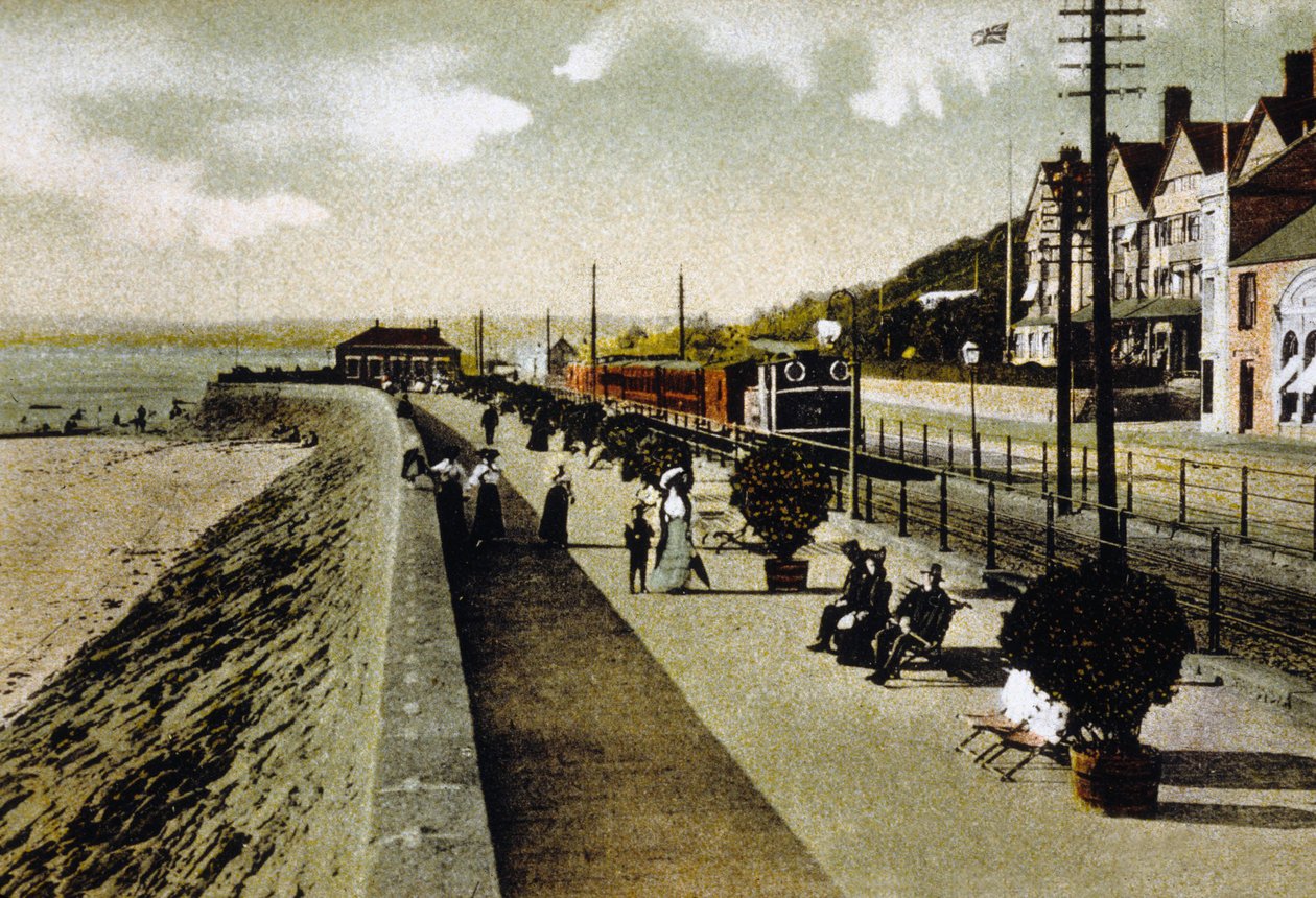 The Sea Wall, Jersey by Unknown photographer