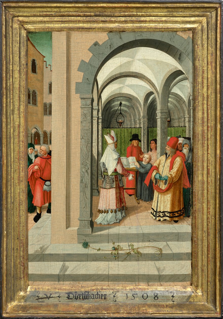 The Twelve-Year-Old Jesus in the Temple by Urban Görtschacher