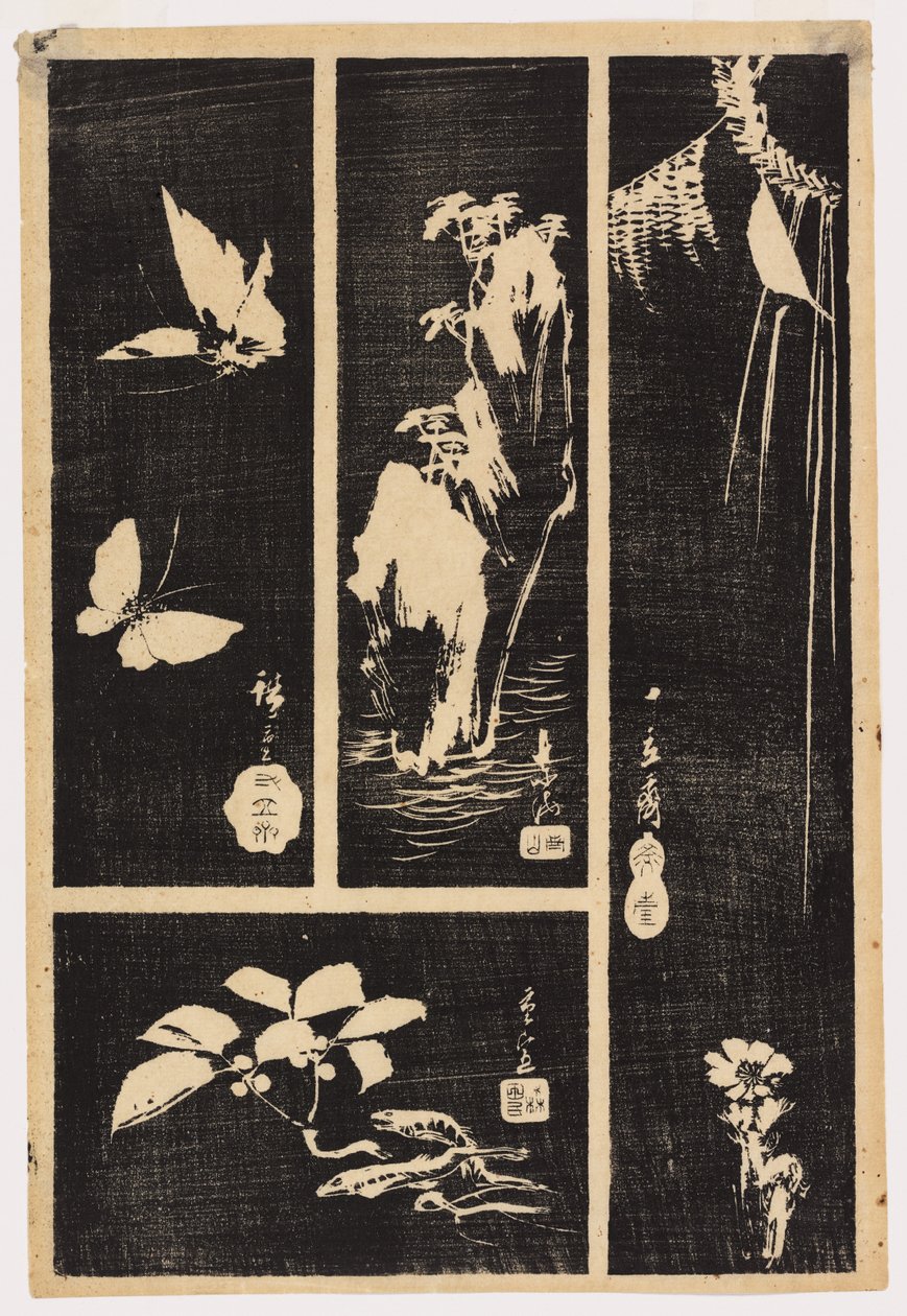 Harimaze Sheet by Utagawa Hiroshige