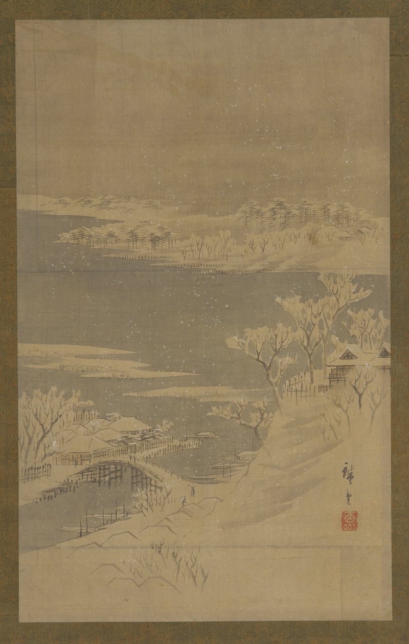 Winter Landscape by Utagawa Hiroshige II