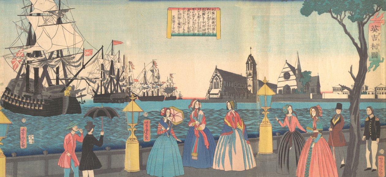 England by Utagawa Yoshitora