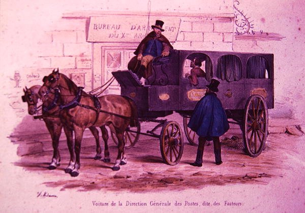 Carriage belonging to the Post Office Headquarters, also known as 