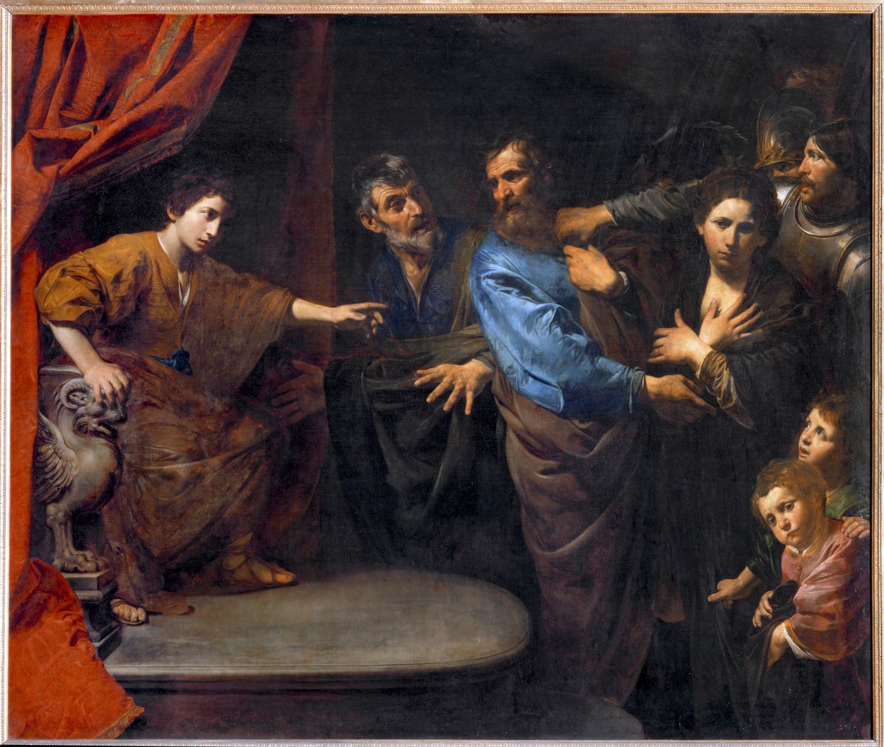 The Innocence of Susanna or The Judgement of Daniel by Valentin de Boulogne