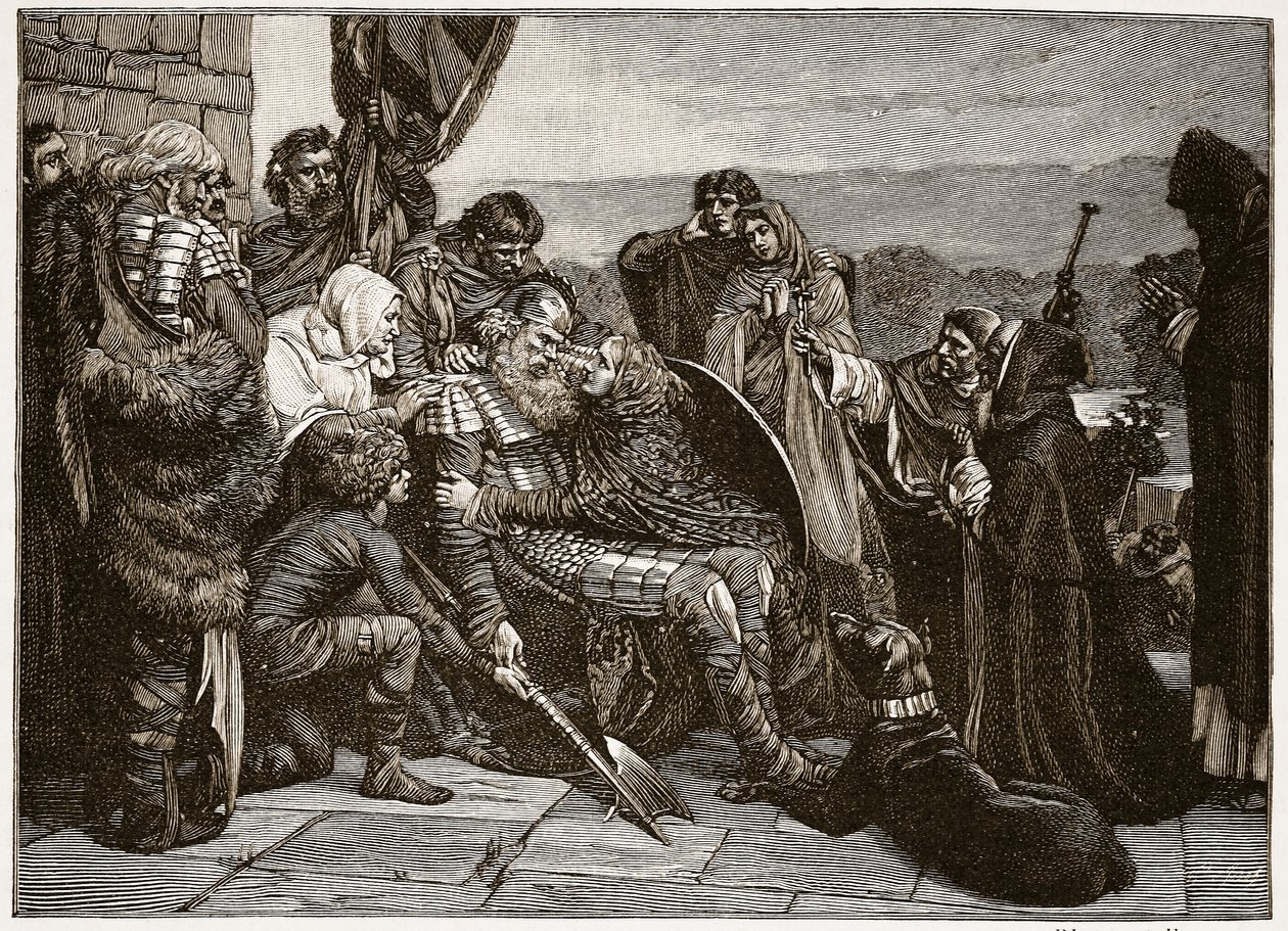 The Death of Siward (Illustration from 
