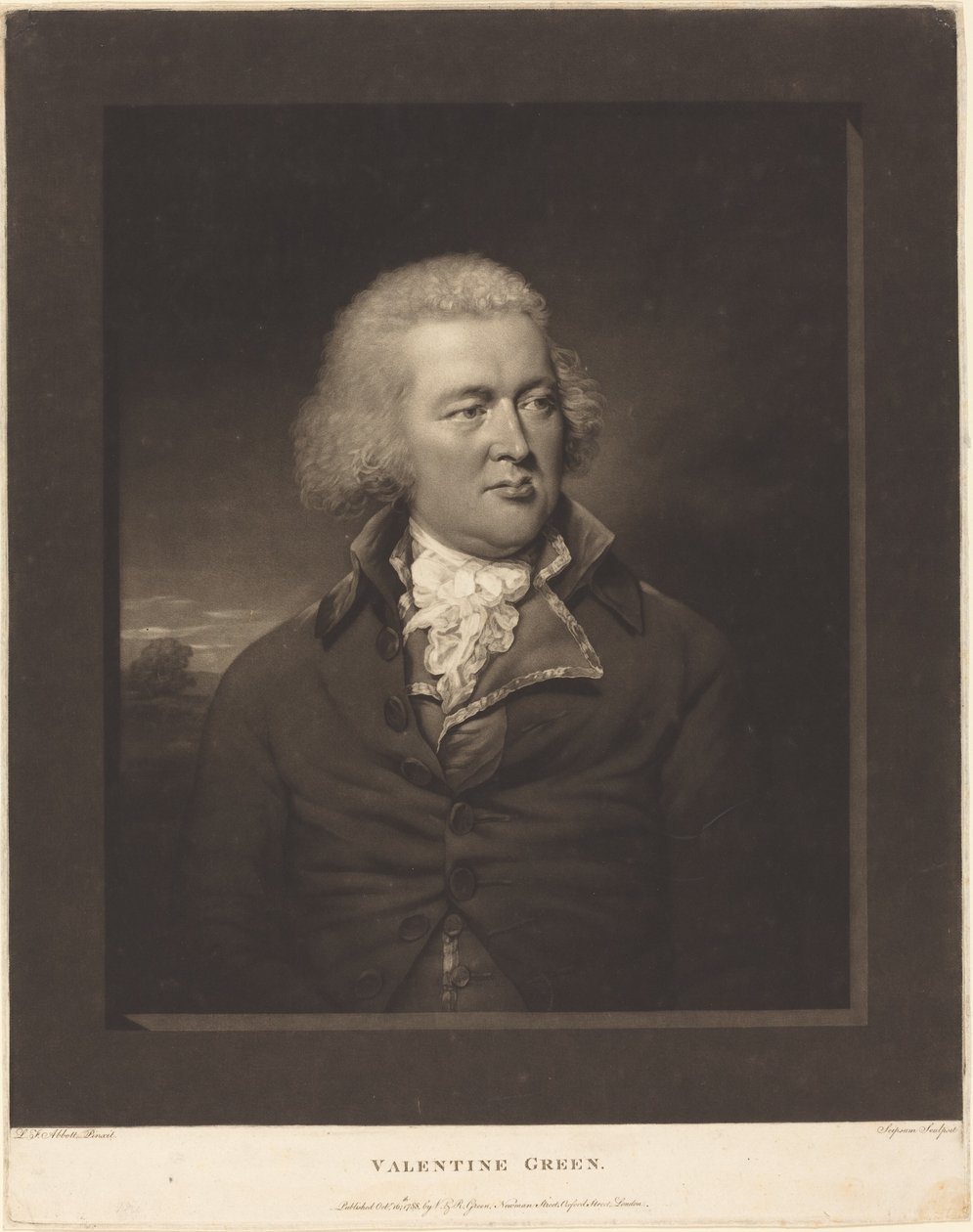 Valentine Green by Valentine Green after Lemuel Francis Abbott