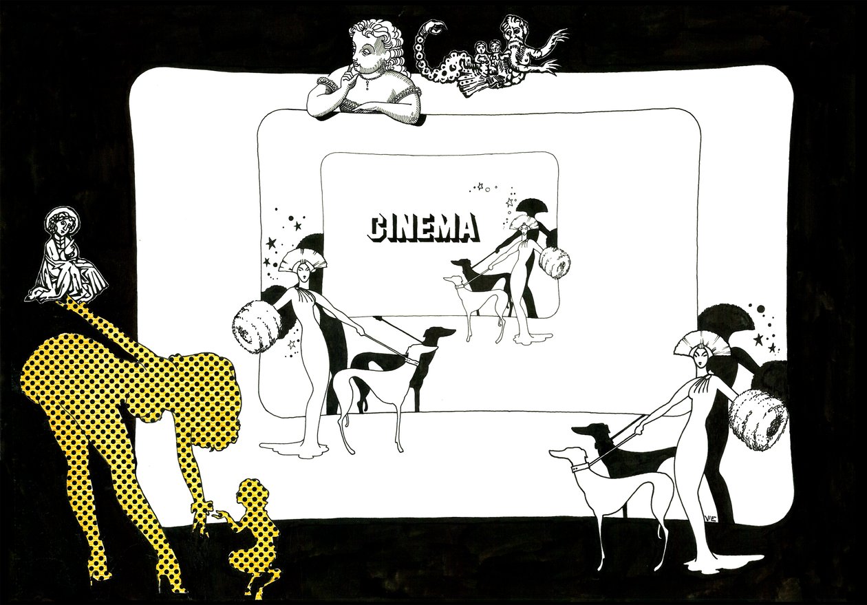 Protagonists and Spectators of the Great Game of Cinema, Among Luxury, Demons and Saints by Valerio Eletti