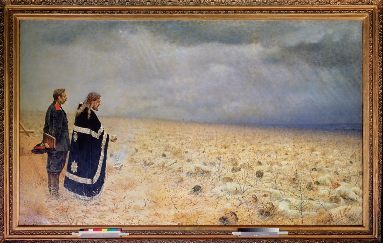The Vanquished, Requiem by Vasili Vasilievich Vereshchagin