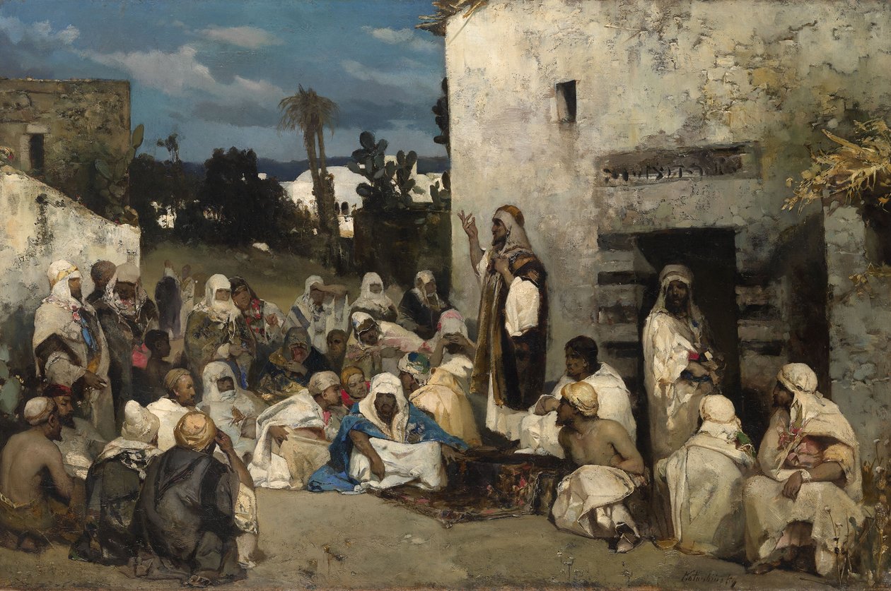 The Sermon at Capernaum by Vasilii Kotarbinsky