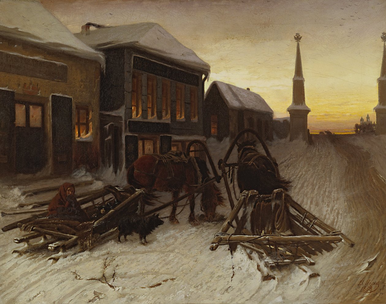 Unknown Picture by Vasili Grigorevich Perov