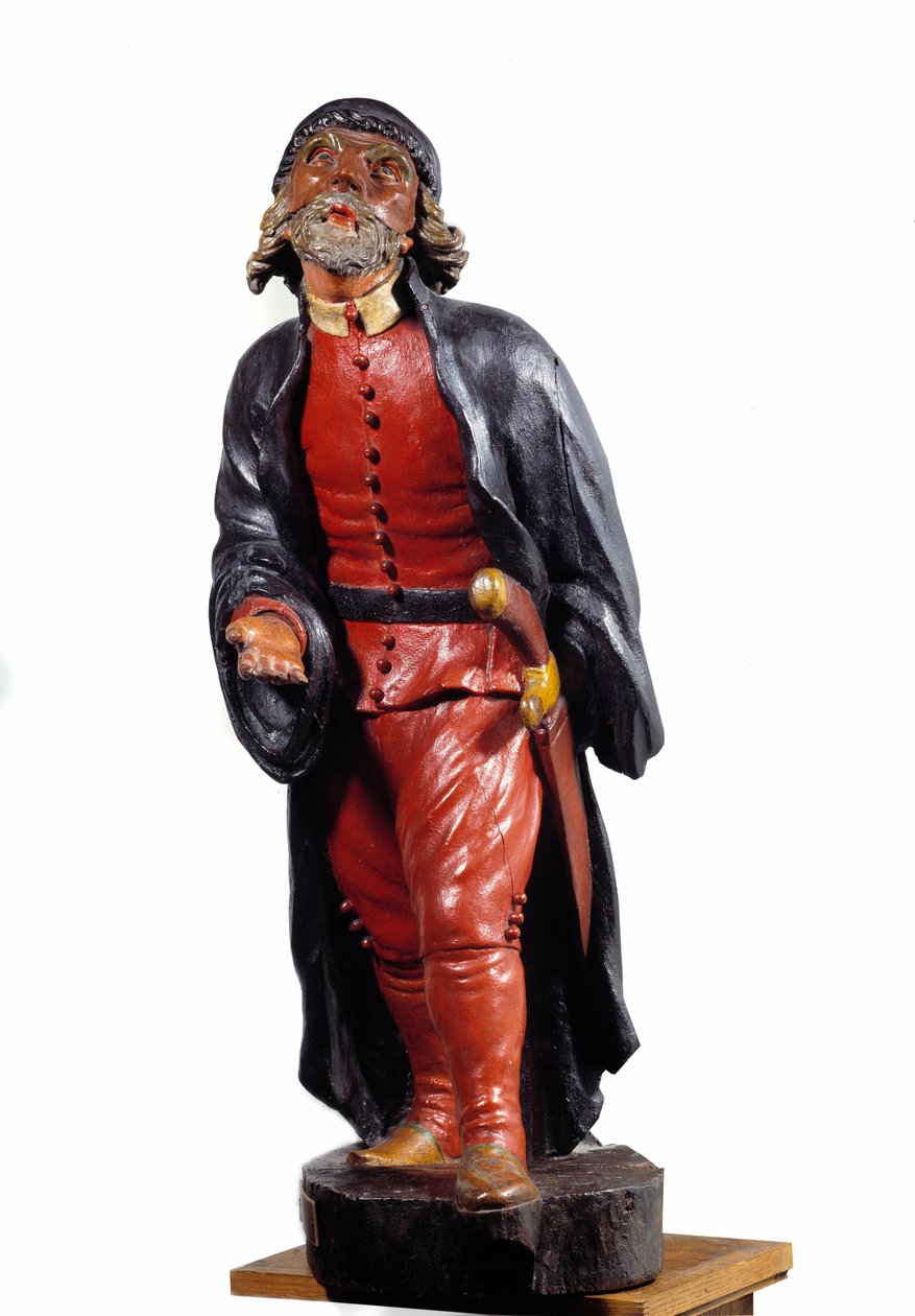 Commedia dell'arte: statuette of the character of Pants (Pantalone ...