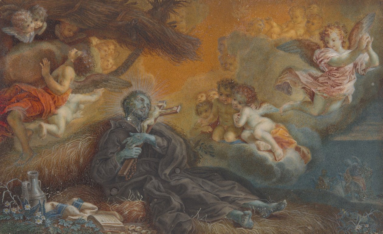 The Death of St. Francis Xavier, c.1750 by Veronica Stern