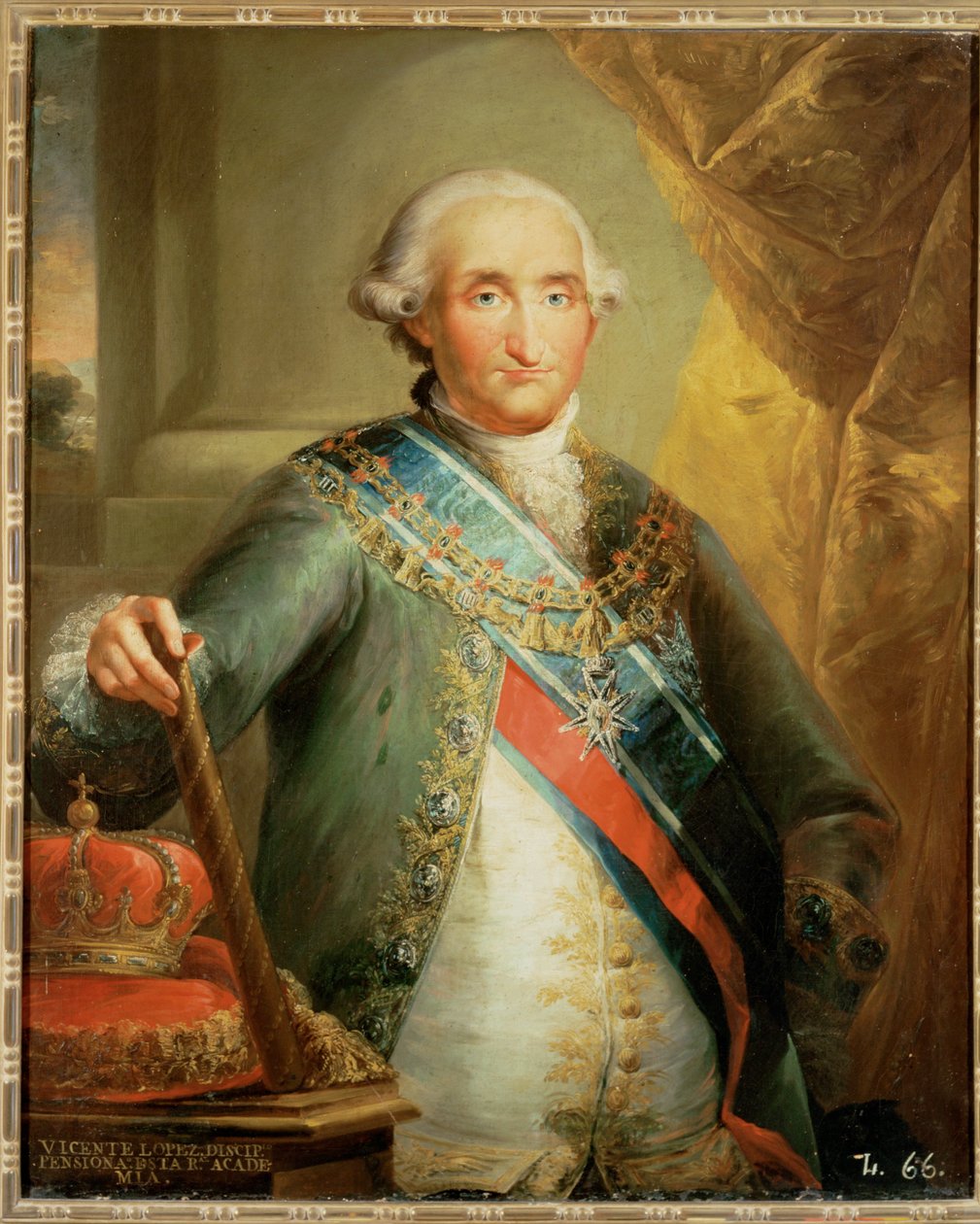 King Carlos IV by Vicente Lopez y Portana
